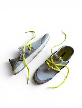 Women's Olukai Miki Li  Pale Grey, Charcoal, Green 9.5
